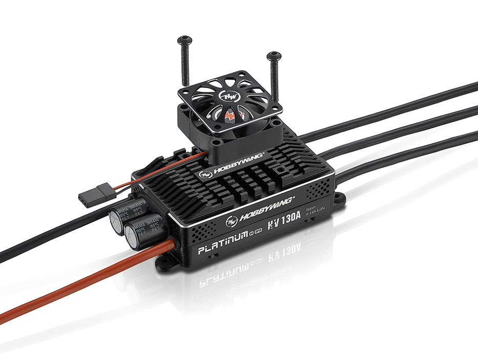 Hobbywing Regler Platinum Pro 130A HV OPTO V4 - 6-14S – Bild 4