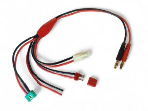Ladekabel-Adapter - Tamiya / T-Plug (Deans) / MPX / offenes Kabelende