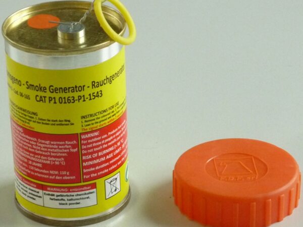 Mr. Smoke 3 - Rauchpatrone in orange mit Elektrozünder – Bild 2