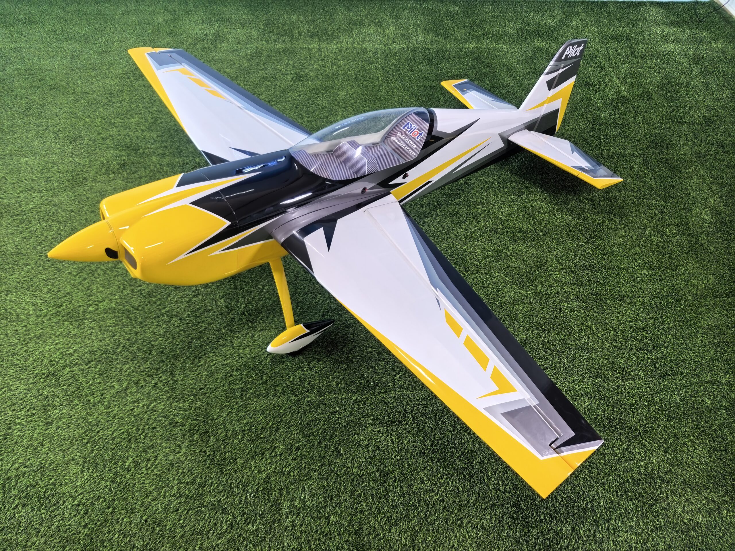 Raven 103 - Carbon Competition - Spw 2600mm - ARF-Set - Gelb/Grau - Pilot-RC – Bild 4