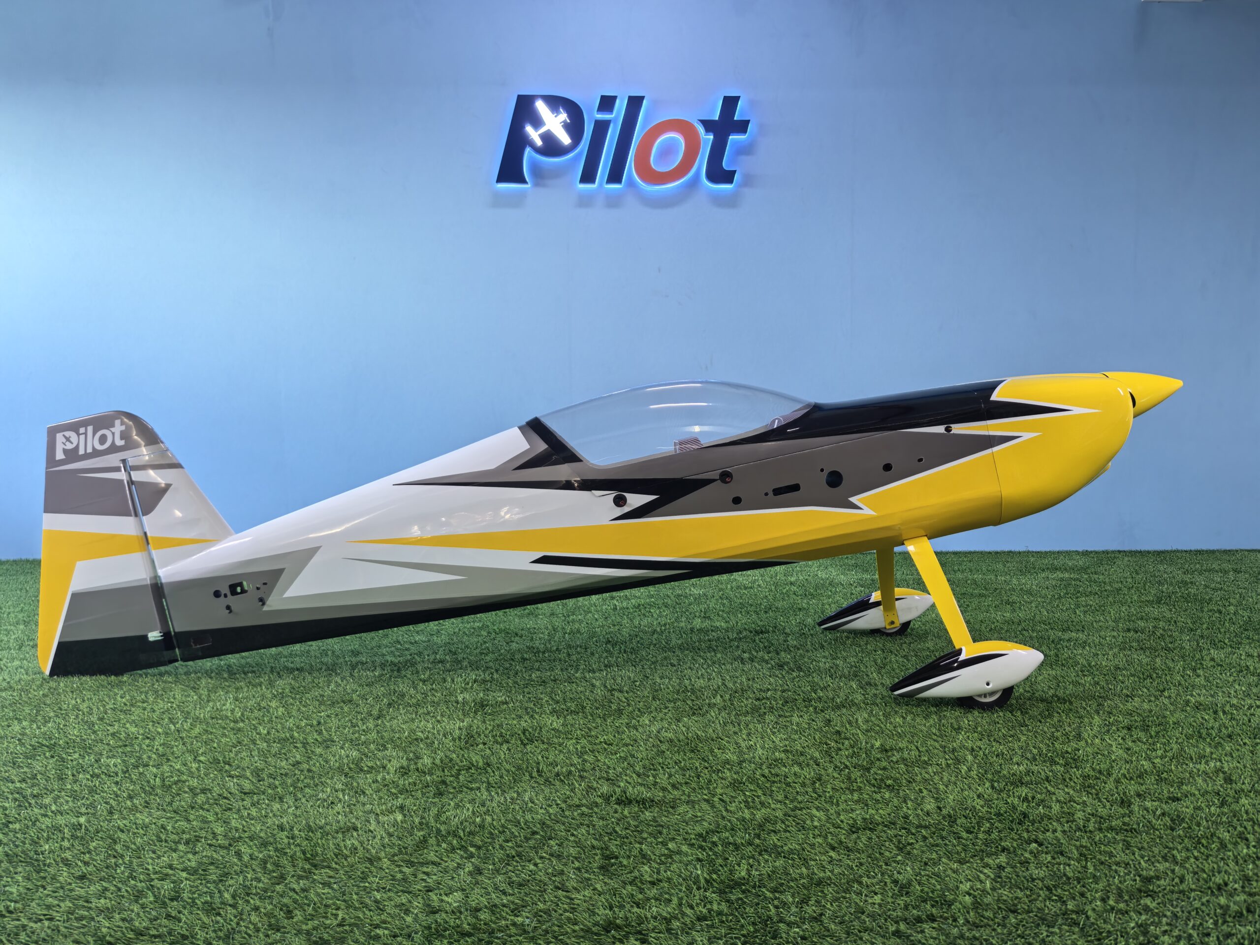 Raven 103 - Carbon Competition - Spw 2600mm - ARF-Set - Gelb/Grau - Pilot-RC – Bild 5