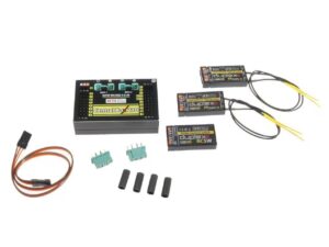 Jeti Akkuweiche Central Box 210 + 2x Rsat2 + RCSW