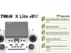 FrSky TWIN X Lite RII - Porcelain White - Fernsteuerung im Game-Controller-Style