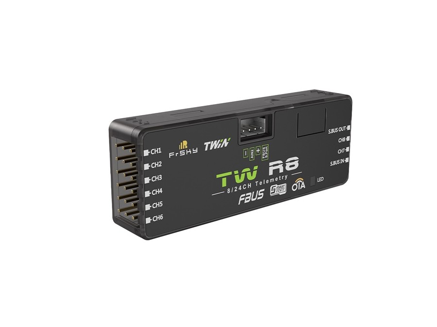 FrSky TWIN-Empfänger TW R8 - 8-Kanal