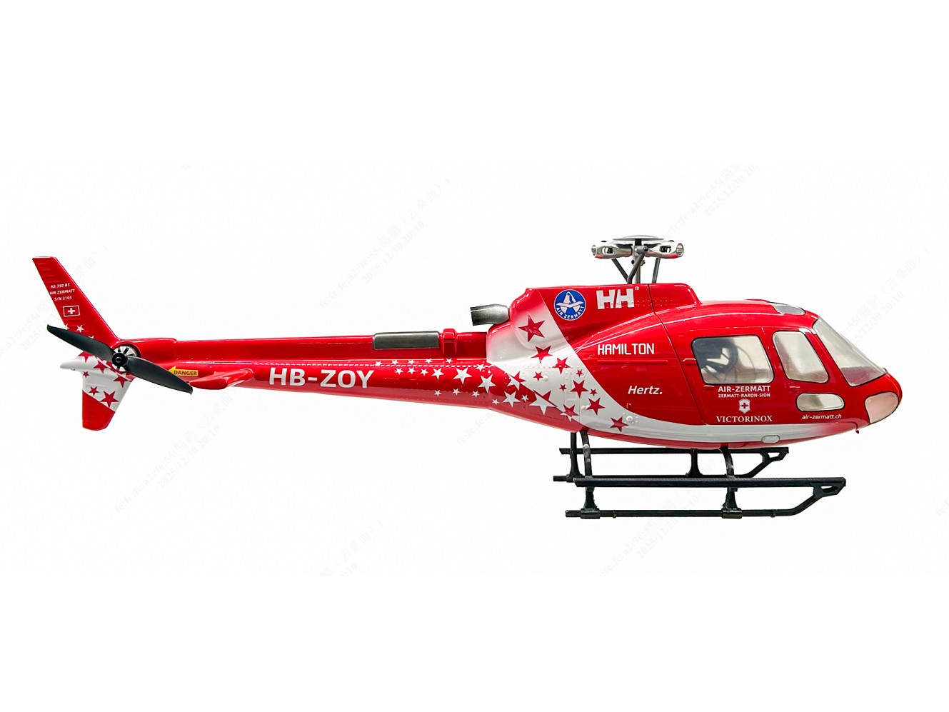 FLY WING Eurocopter AS350 Ecureuil Air Zermatt - Smart Scale Helikopter - GPS RTF-Set