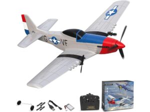 P-51D Mustang - 3-Kanal, Spw 400mm, RTF Komplett Set mit Gyro von Volantex