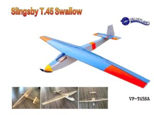 Valueplanes T45 Slingsby Swallow, Spw 1800mm - KIT-Bausatz aus Balsaholz
