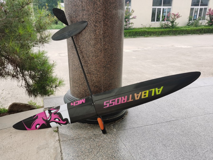Voll CFK F5K Elektrosegler - Albatross 01 - Spw 1490mm - RCRCM – Bild 4