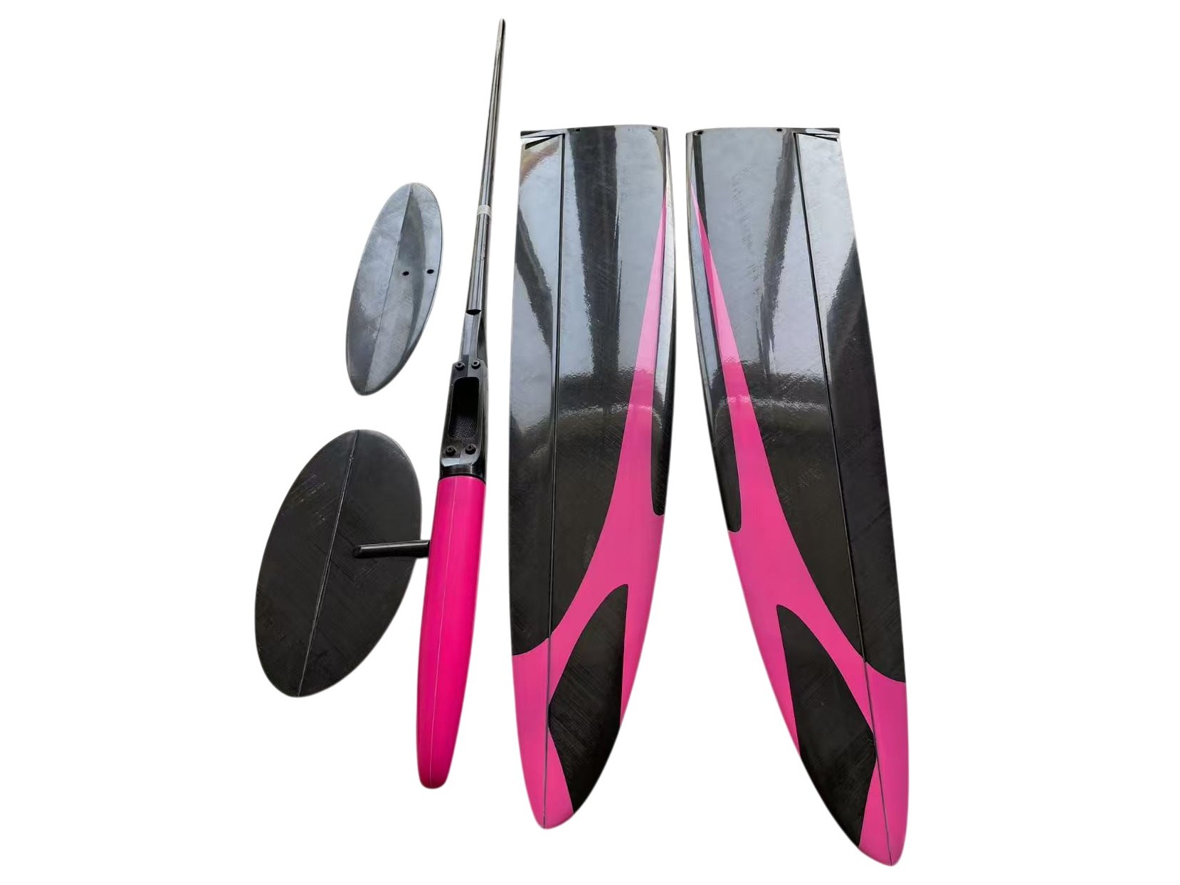 DLG CFK Segler - DLG F3K Ali V2 - pink - Spw 1490mm - RCRCM – Bild 3