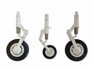 Fahrwersbeine mit Radsatz Bae Hawk 2150mm Länge 1:4.5 von FlyEagleJet