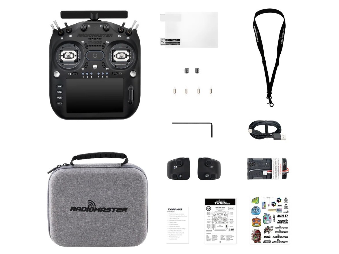 RadioMaster TX16S MK3 - ELRS, V6 HALL Gimbals - Fernsteuerung - EU LBT – Bild 6