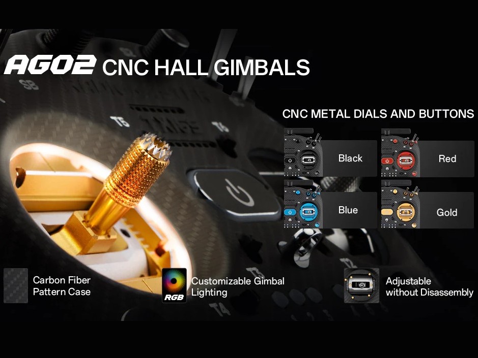 RadioMaster TX16S MK3 MAX - Gold - ELRS - Fernsteuerung - EU LBT – Bild 5