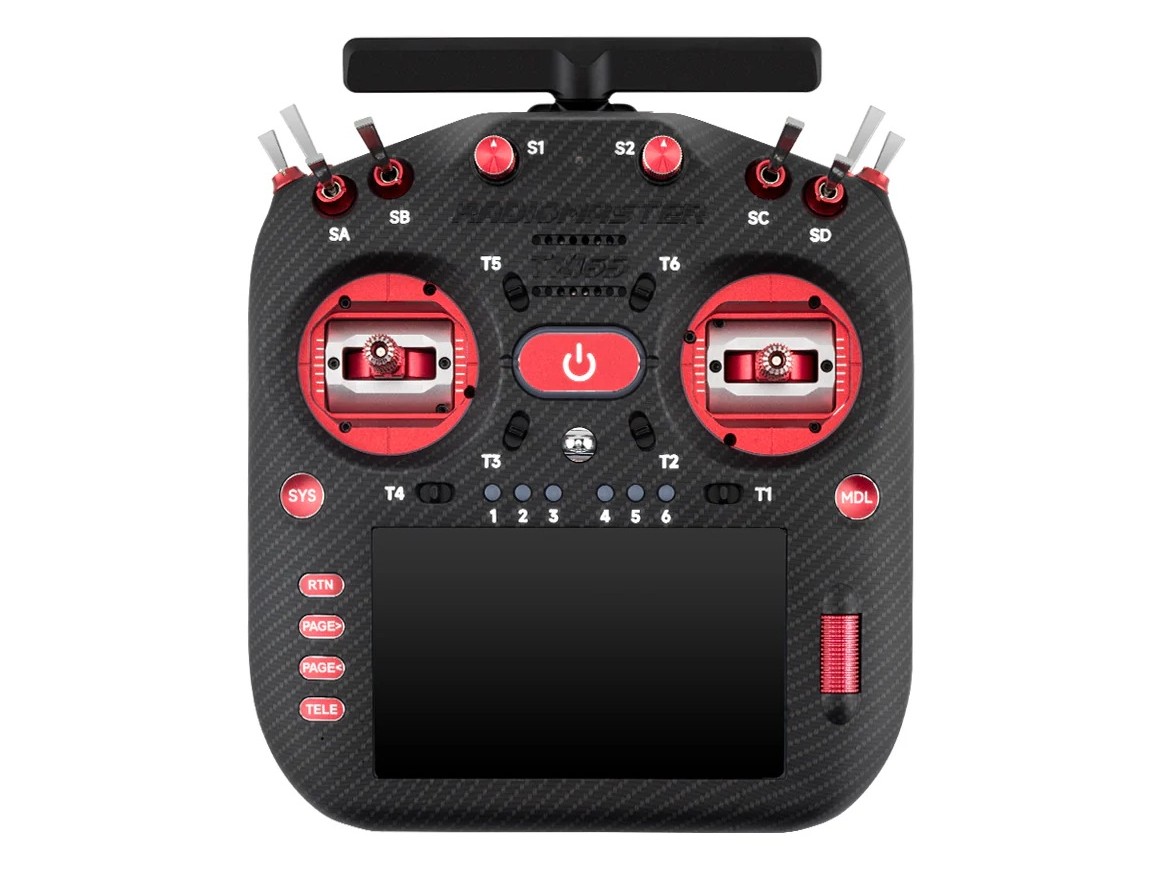 RadioMaster TX16S MK3 MAX - Red - ELRS - Fernsteuerung - EU LBT