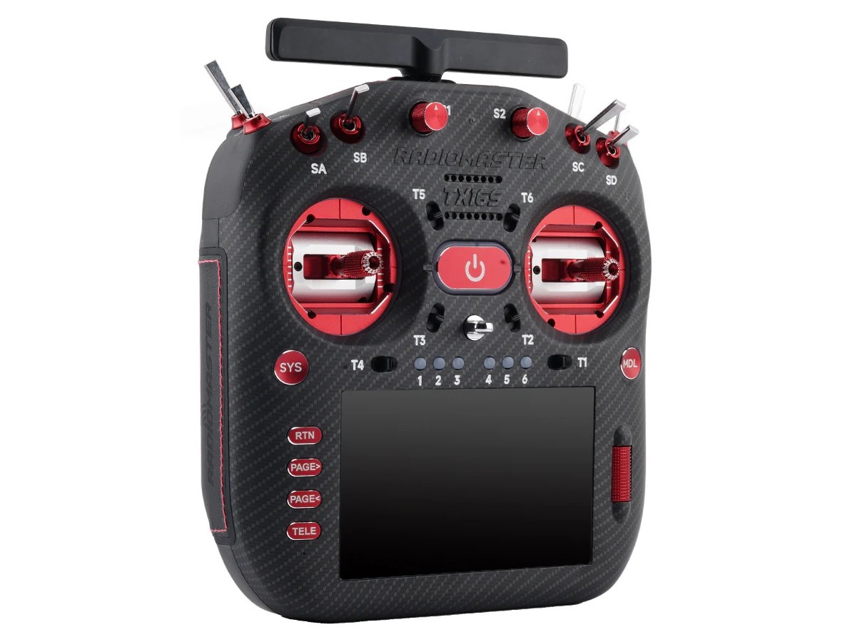 RadioMaster TX16S MK3 MAX - Red - ELRS - Fernsteuerung - EU LBT – Bild 3