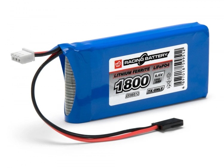 LiFePO4 Akku 2S 6.6V 1800mAh 3C - JR / Futaba Stecker – Bild 2