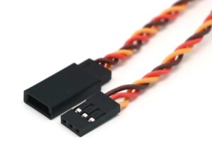 Servo-Verlängerungskabel 75cm, 22AWG, 0.32mm² - Twisted