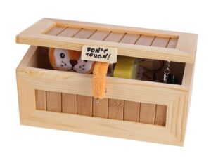 Useless Box Tiger - Leave me alone Box mit Bluetooth Lautsprecher