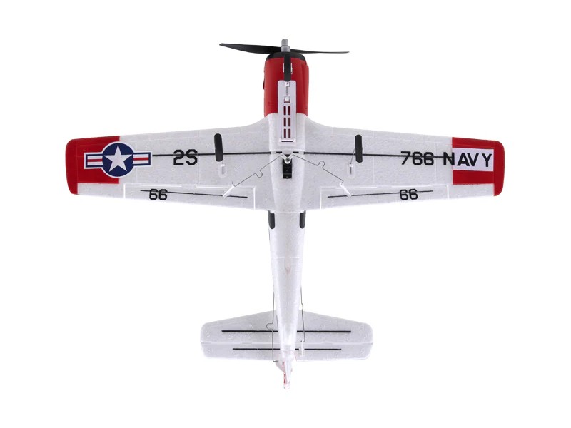 FMS 410mm T-28 Trojan RTF-Set mit Gyro – Bild 3