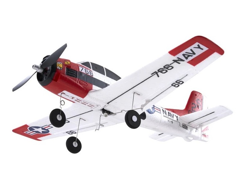 FMS 410mm T-28 Trojan RTF-Set mit Gyro – Bild 4