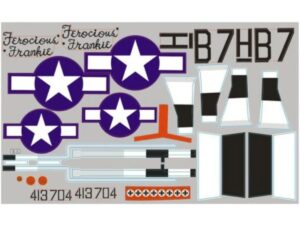 Aufkleber / Sticker zu Mustang P-51D Red Tail, 1700mm, FMS
