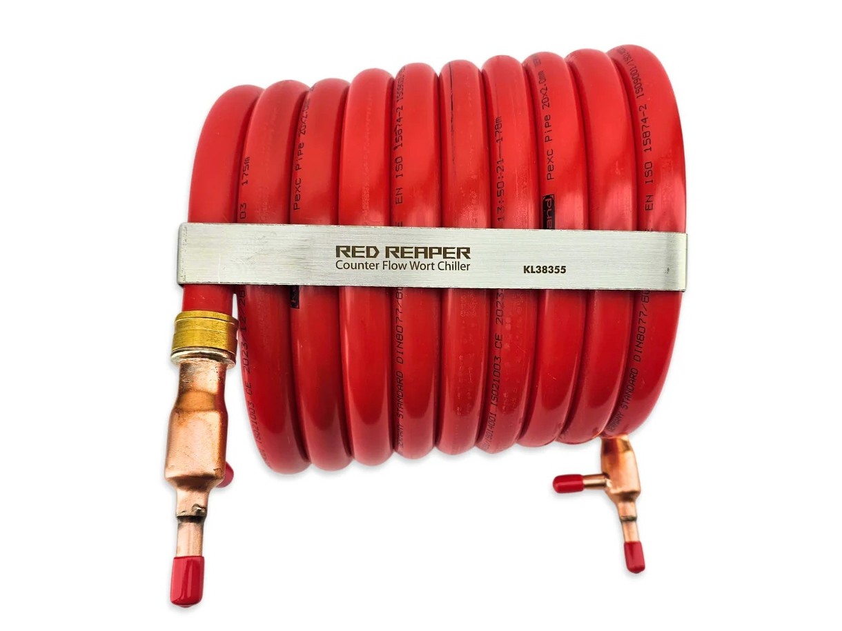 Red Reaper Counter Flow Chiller (PEX / Kupfer) - 9.5mm duotight kompatibel – Bild 2