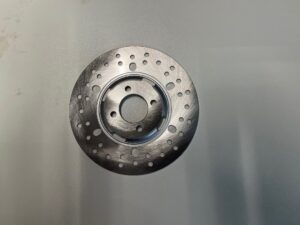 Scheibenbremse - hinten zu Kinder Willys-Jeep