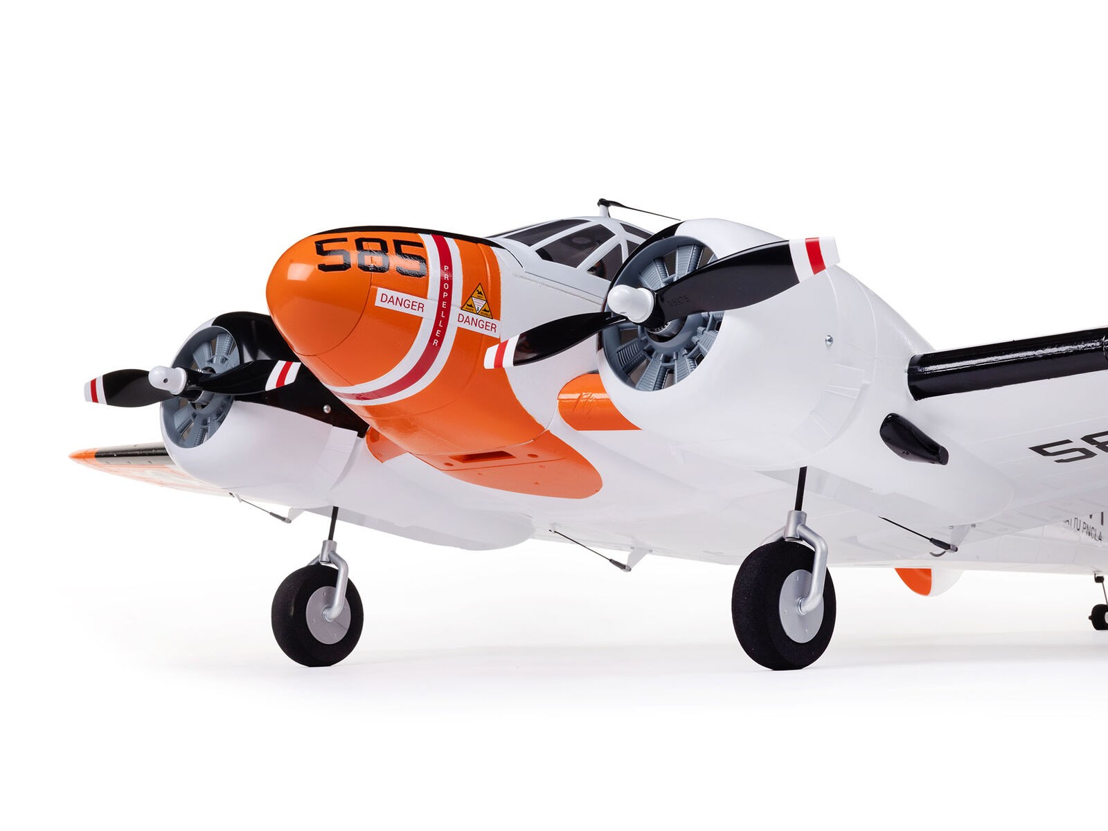 E-flite Beechcraft D18 / RC-45J 1.5m, Spw 1504mm, PNP-Set - EFL-3727 – Bild 6