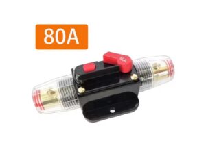 Sicherungsautomat 12V / 24V - 80A Sicherung für Elektro-Quads und Fahrzeuge
