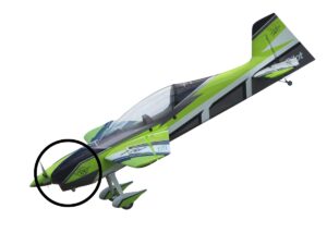 Motorhaube zu Sbach 342 V2 Schema 10, Spw 2600mm, PILOT-RC