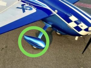 Radschuhe Blau zu EXTRA 330SX-103, Spw 2600mm, PILOT-RC