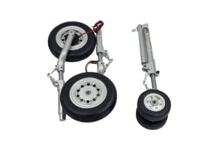 TopRC Model Fahrwerksbeine mit Räder zu Mirage 2000-C