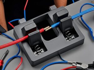 Löthilfe für Kabel und Platinen - Hitzebeständige Fixierstation