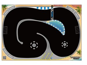 Turbo Racing Track Rennbahn Matte 90x63cm - 1:76