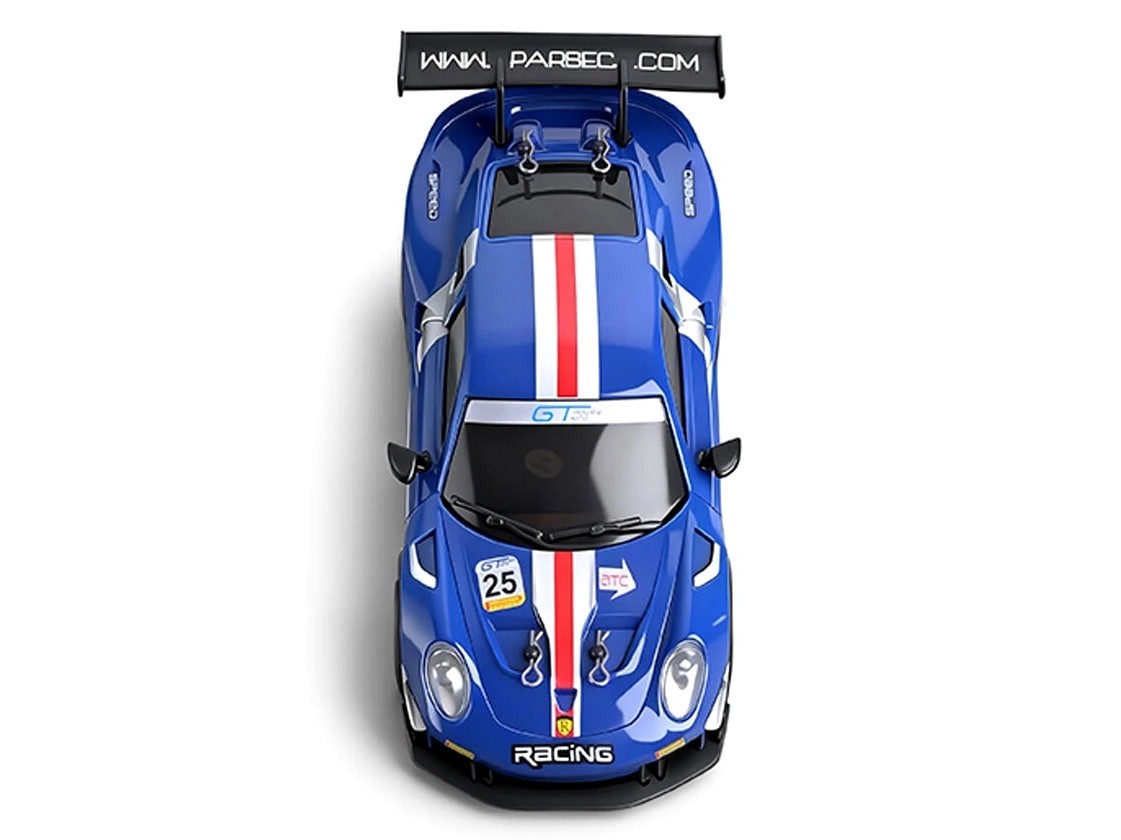 RC Drift Car Rally blau 4WD - 1:28 - 30km/h RTR-Set mit Gyro – Bild 2