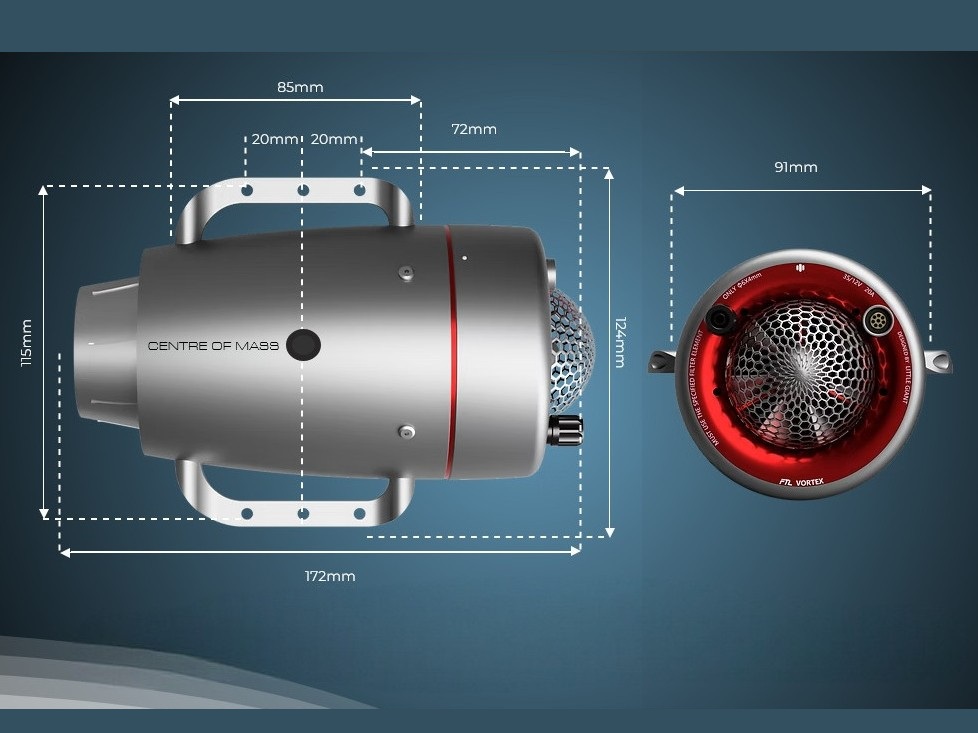 FTL Innovation Vortex M10 Turbine - 6-10kg – Bild 3
