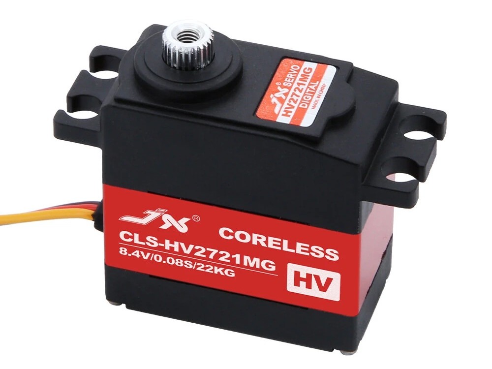 JX-Servo Digital Coreless CLS-HV2721MG, Stellkraft 22kg