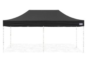 HEBU-Tent Dachplane V2 DELUXE 4x8 schwarz