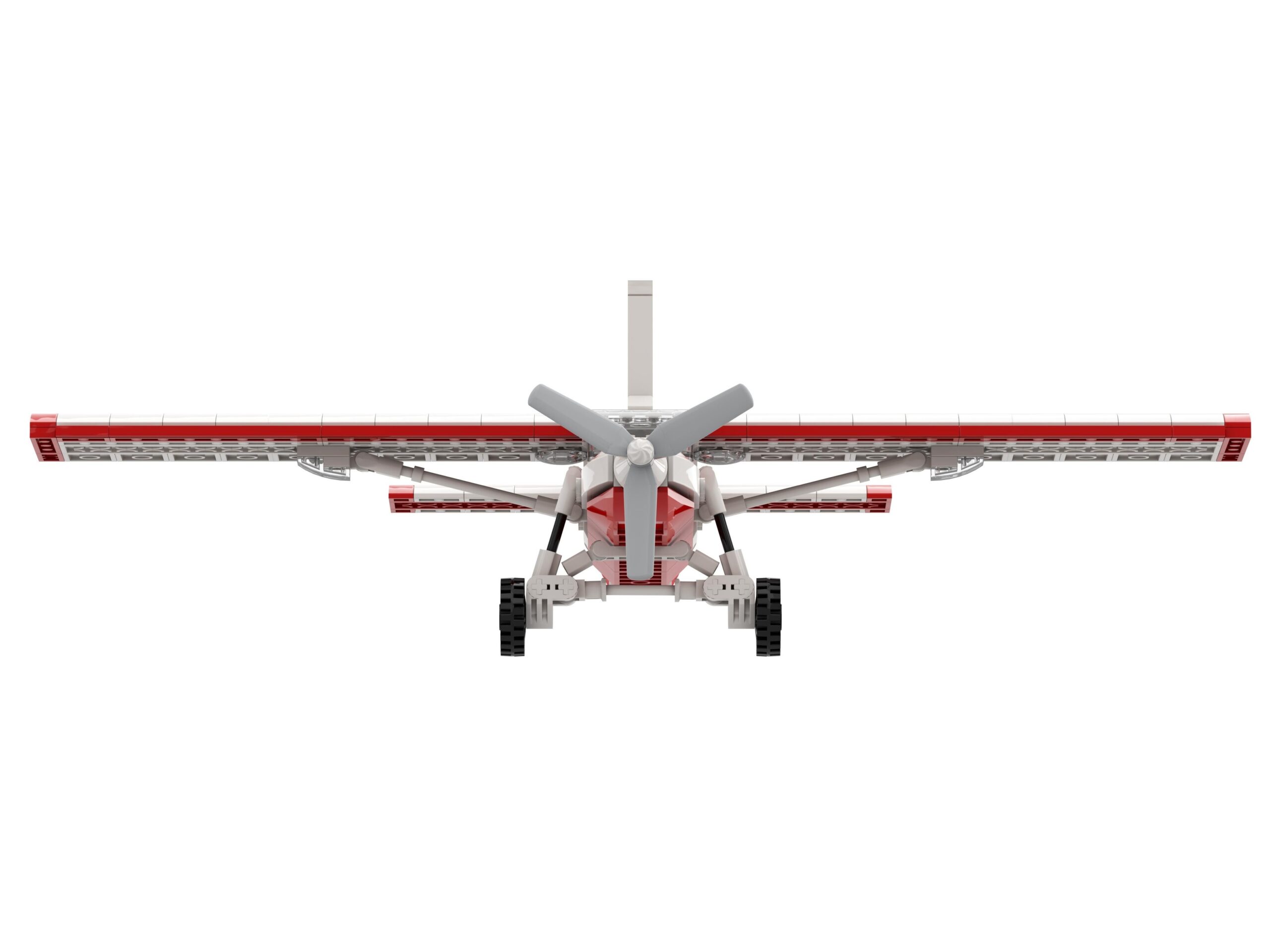 Pilatus PC-6 Patrouille Suisse - ACE Bricks Klemmbaustein-Set – Bild 5