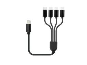 USB-C Parallel Charger - 4-fach USB-C Ladekabel, 50cm