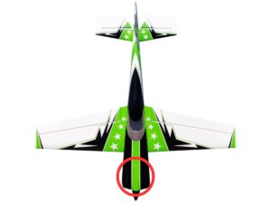 Motorhaube zu Laser 73 V3 Schema 07 - electro, 30-40ccm, Spw 1850mm Pilot-RC