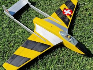 Depron-Bausatz Vampire EDF, Spw 920mm - KIT-Version von FMT