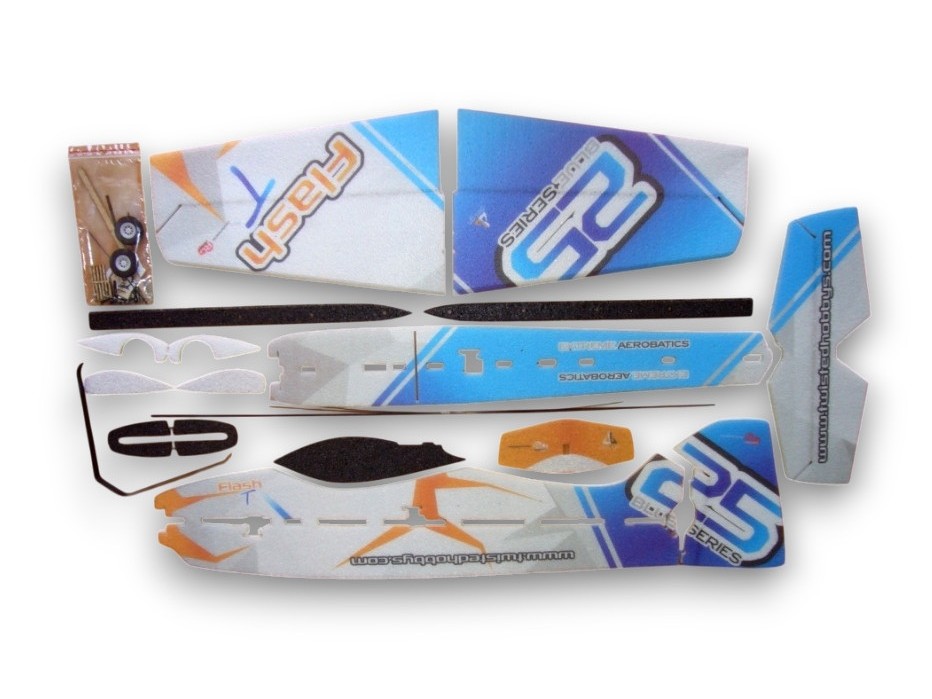 Flash NG 3D - New Generation - Spw 910mm, KIT-Version aus EPP von RC-Factory – Bild 3