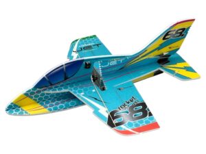 Cartoon Jet Rocket Roll 68, Spw 570mm, KIT-Version aus EPP von RC-Factory
