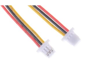 Verbindungskabel Micro SH 1.00mm 3-Pin JST, 10cm - im 4er-Set