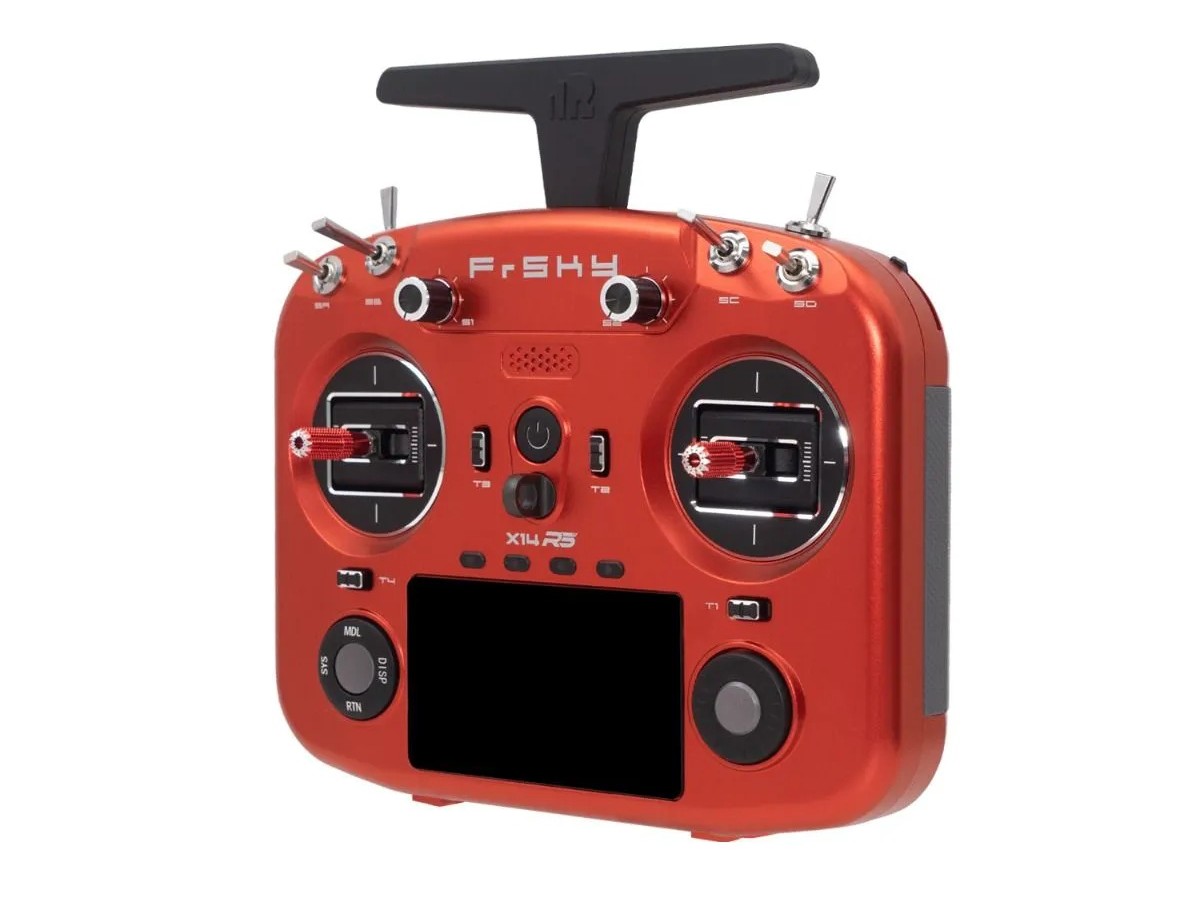 FrSky TWIN X14RS - Ruby Red - Sender 2.4Ghz - mit Akku – Bild 2