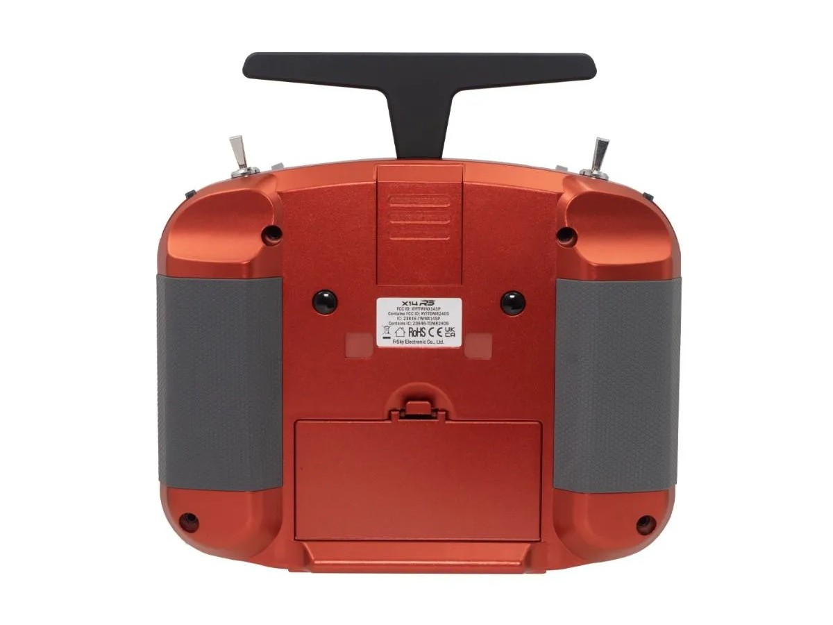 FrSky TWIN X14RS - Ruby Red - Sender 2.4Ghz - mit Akku – Bild 3