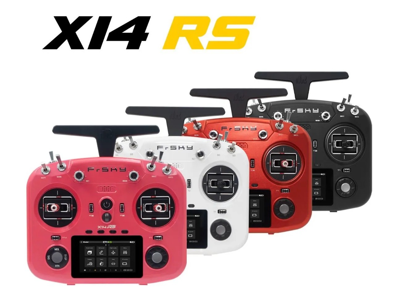 FrSky TWIN X14RS - black - Sender 2.4Ghz - mit Akku – Bild 4