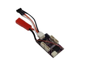 Mini Empfänger RX154-TE, DSMX/2, 7-Kanal Telemetrie 7A/2S Brushless ESC, DW-Hobby