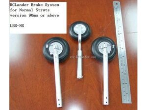 Struts-Federbeine 3-Bein mit Rädern und Bremse von RC Lander
