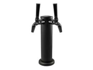 Kegland Double Tap Black Phantom Schanksäulen-Kit - Schwarz Matt